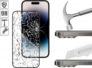 moVear 2 szt. | moVear GLASS mSHIELD 3D PRO-E do Apple iPhone 14 Pro (6.1") (kompatybilne z etui) Standard 8