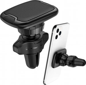 4kom.pl Uchwyt samochodowy Uniwersalny magnetyczny ML-133 na telefon do kratki Black 1