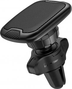 4kom.pl Uchwyt samochodowy Uniwersalny magnetyczny ML-133 na telefon do kratki Black 2