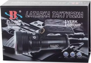 Latarka Bailong latarka szperacz policyjna LED CREE XP-E 12