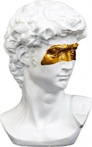 Intesi Figurka popiersie Dawida biało-złota 1