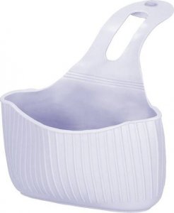 Springos Pojemnik kuchenny 16x9cm organizer na gąbki do zlewu fioletowy UNIWERSALNY 2