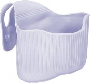 Springos Pojemnik kuchenny 16x9cm organizer na gąbki do zlewu fioletowy UNIWERSALNY 4