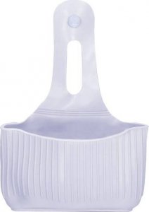 Springos Pojemnik kuchenny 16x9cm organizer na gąbki do zlewu fioletowy UNIWERSALNY 8