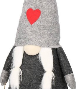 Dekoracja świąteczna Springos Skrzat 85-130 cm ozdoba świąteczna, krasnal świąteczny, gnom na teleskopowych nóżkach UNIWERSALNY 12