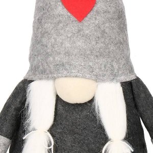 Dekoracja świąteczna Springos Skrzat 85-130 cm ozdoba świąteczna, krasnal świąteczny, gnom na teleskopowych nóżkach UNIWERSALNY 9