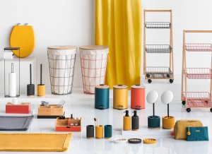 Dozownik do mydła 5five Linea 270 ml czarny 5