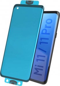 4kom.pl Folia szklana 3D Edge Nano Flexi Glass szkło hartowane na cały ekran z ramką do Xiaomi Mi 11 / 11 Pro 1