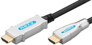 Kabel Goobay HDMI - HDMI 20m czarny srebrny (31971) 1