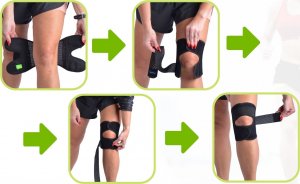 Fit4Med Orteza Stabilizator Kolana Stawu Kolanowego Prawa noga opaska 4