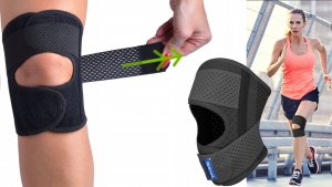 Fit4Med Orteza Stabilizator Kolana Stawu Kolanowego Prawa noga opaska 9