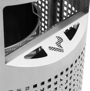 Kosz na śmieci Ulsonix popielnica stalowy (10050314) 5