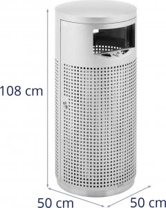 Kosz na śmieci Ulsonix popielnica stalowy (10050314) 7