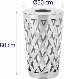 Kosz na śmieci Ulsonix stalowy (10050322) 7