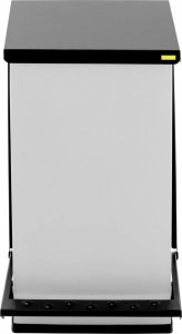 Kosz na śmieci Ulsonix na pedał srebrny (10050303) 6