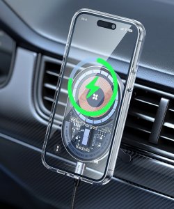 Mcdodo MCDODO PRISM UCHWYT SAMOCHODOWY ŁADOWARKA MAGSAFE 11