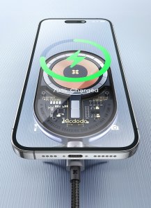 Mcdodo MCDODO PRISM UCHWYT SAMOCHODOWY ŁADOWARKA MAGSAFE 13