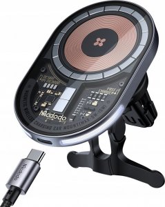 Mcdodo MCDODO PRISM UCHWYT SAMOCHODOWY ŁADOWARKA MAGSAFE 4