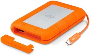 Dysk zewnętrzny HDD LaCie HDD Rugged 5 TB Pomarańczowo-srebrny (STFS5000800) 5