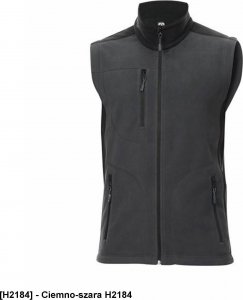 Ardon ARDON MARTIN - kamizelka męska polarowa - Ciemno-szara H2184 S 3