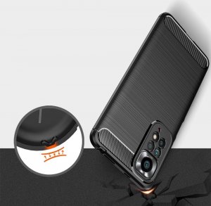 Braders Etui Tpucarbon do Xiaomi Redmi Note 11 / 11s Black 6