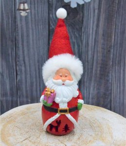 Dekoracja świąteczna Upominkarnia mikołaj 2
