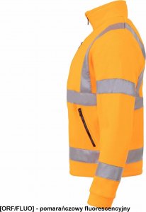 JHK FLRA 340 - bluza polarowa unisex, gruba posiada bardzo dobre właściwości cieplne - niebieski royal-czarny 3XL 47