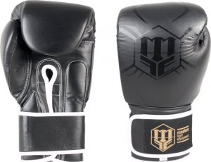 Masters Fight Equipment Rękawice bokserskie skórzane MASTERS RBT-BLACK/BLACK 10 oz 1