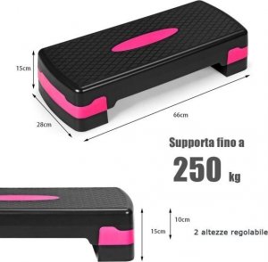Costway Stepper do aerobiku regulowany 2-stopniowy 3
