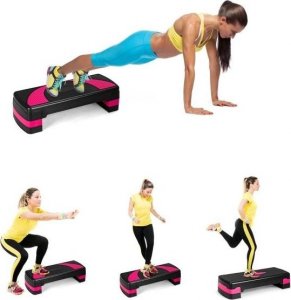 Costway Stepper do aerobiku regulowany 2-stopniowy 9