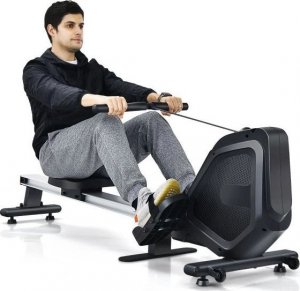 Wioślarz Costway Magnetyczny wioślarz 8 regulowanych poziomów oporu 7