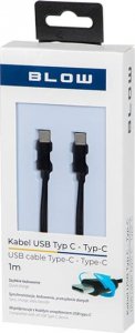 Plecak Blow 66-155# Przył.usb-c - usb-c 2.0 1,0m czarne plec 2