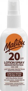 Malibu Malibu Sun Lotion Spray SPF20 Wodoodporny Spray 100ml 1