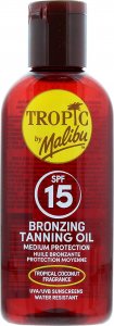 Malibu Tropic By Malibu Tanning Oil Olejek Do Opalania SPF15 100ml 1