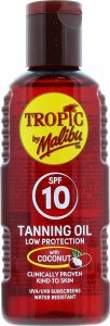 Malibu Tropic By Malibu Tanning Oil Olejek Do Opalania SPF10 100ml 1