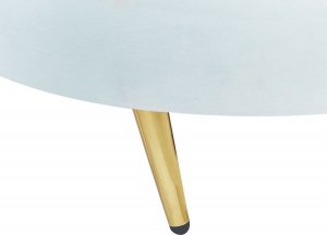 Beliani Sofa welurowa niebieska SAVAR! 5