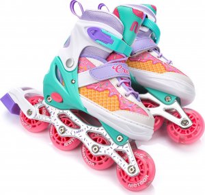 Rolki Cream rekreacyjne regulowane fioletowe r. 38-41 3