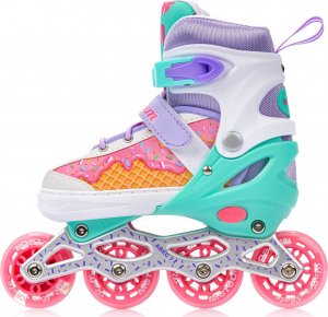 Rolki Cream rekreacyjne regulowane fioletowe r. 38-41 4