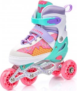 Rolki Cream rekreacyjne regulowane fioletowe r. 38-41 6