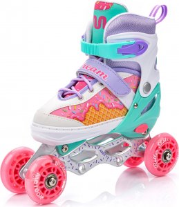 Rolki Cream rekreacyjne regulowane fioletowe r. 38-41 7