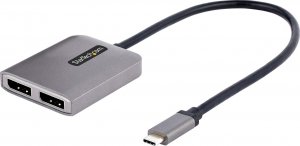 Adapter USB StarTech StarTech.com MST14CD122DP zewnętrzna karta graficzna usb 4096 x 2160 px Szary 1