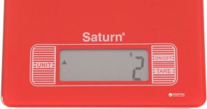 Waga kuchenna Saturn ST-KS7235 red 2