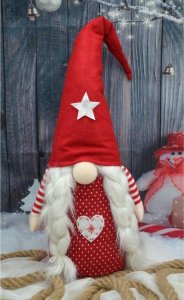 Dekoracja świąteczna Upominkarnia mikołaj 3