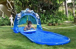 SunClub Zjeżdżalnia Wodna Ice Breaker 500x95cm 6