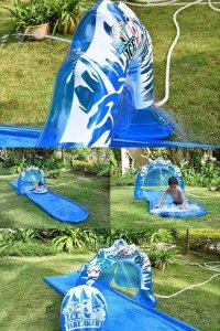 SunClub Zjeżdżalnia Wodna Ice Breaker 500x95cm 7