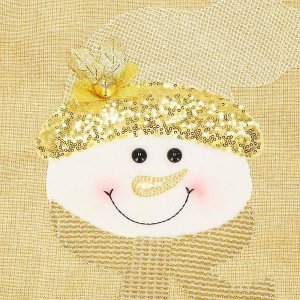 Springos Podkładka na stół świąteczna 48x38cm bałwanek mata UNIWERSALNY 3