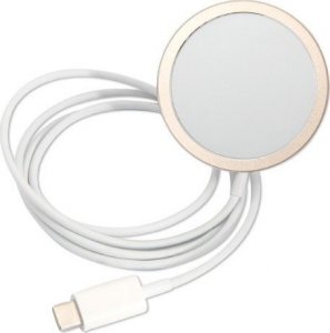 Ładowarka Guess Zestaw Guess etui + ładowarka bezprzewodowa GUBPP14LH4EACSB Apple iPhone 14 Pro niebieski/blue hard case 4G Print MagSafe 8