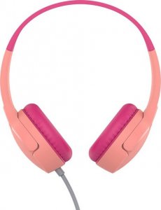 Słuchawki Belkin Belkin SoundForm Mini Zestaw słuchawkowy Przewodowa Opaska na głowę Połączenia/Muzyka/Sport/Codzienność Różowy 1