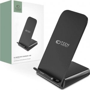 Ładowarka Tech-Protect Ładowarka bezprzewodowa Tech-protect Qi15W-S2 Wireless Charger 15W Black 1