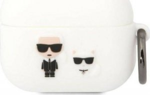 Karl Lagerfeld Etui ochronne Silicone Karl & Choupette białe 1